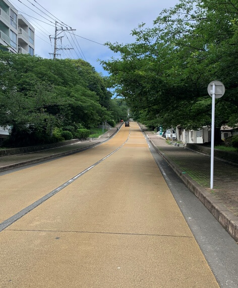 光雲神社へ行くための坂道